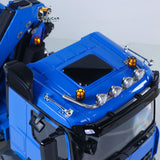 Limited Discount ! ! 1/14 10x10 RC Hydraulic Crane Remote Control Construction Dumper Truck for Adults  Full Dump Car Model 3-speed Gearbox Lifting Tipper Light Sound System