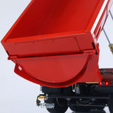 8X8 1/14 Hydraulischer RC Vollkipper Metall Fernbedienung Roll On Off Kipper BZ 3363 Automodell Sounds Lichter FlySky ST8 Radio