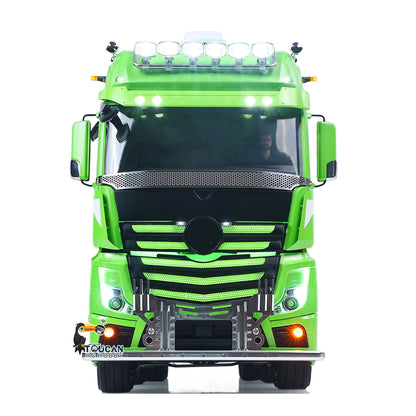 In Stock TOUCAN RC HOBBY Unitru-01 3363 1/14 RC Tractor Truck Remote Control Lorry Car 10*10 Metal Chassis Smoke ST8 Radio Differential Lock RTR Light
