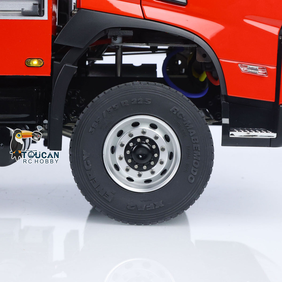 TOUCAN RC HOBBY 1/14 RTR Electric Model Car 4X4 Metal Axles Gearbox Remote Control Fire Fighting Vehicle BZ Flysky i6S Radio 2Speed Light Sound