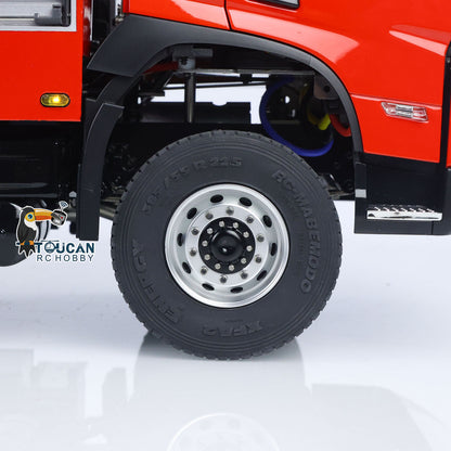 TOUCAN RC HOBBY 1/14 RTR Electric Model Car 4X4 Metal Axles Gearbox Remote Control Fire Fighting Vehicle BZ Flysky i6S Radio 2Speed Light Sound
