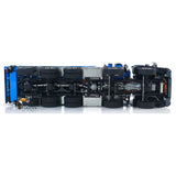 Toucanhobby 1/14 10*10 Metal RC Hydraulic Roll 0n Off Dumper 3 Speed Transmission Rear Axle Steering 9-way Reversing Valve Model