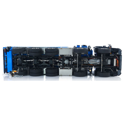 Toucanhobby 1/14 10*10 Metal RC Hydraulic Roll 0n Off Dumper 9-Way Reversing Valve Rear Axle Lifting for Model Enthusiasts