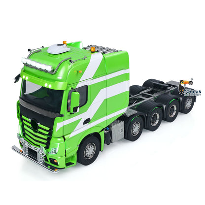 In Stock TOUCAN RC HOBBY Unitru-01 3363 1/14 RC Tractor Truck Remote Control Lorry Car 10*10 Metal Chassis Smoke ST8 Radio Differential Lock RTR Light