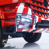 8X8 1/14 Hydraulischer RC Vollkipper Metall Fernbedienung Roll On Off Kipper BZ 3363 Automodell Sounds Lichter FlySky ST8 Radio