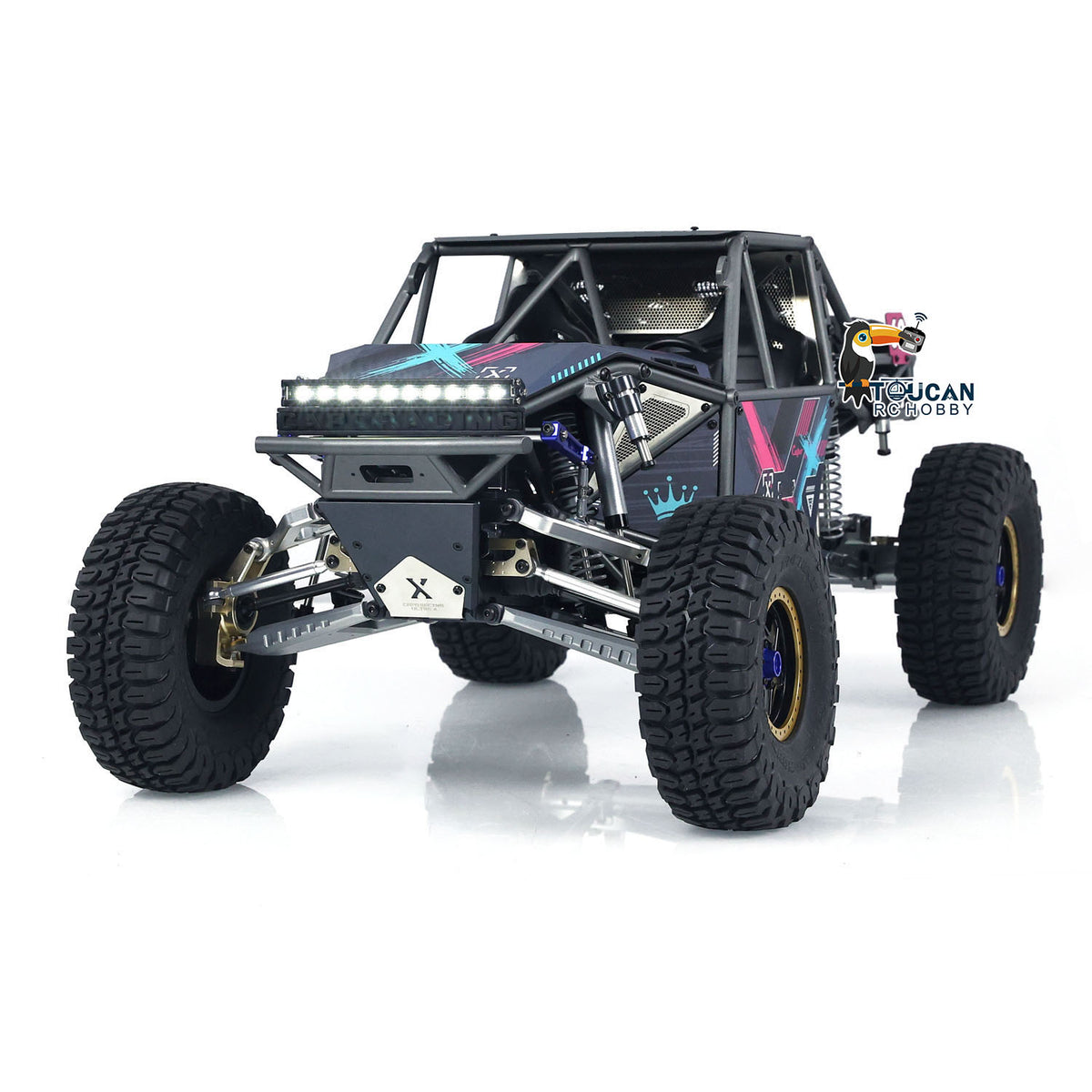 1/8 Capo Queen CD1582X U4 RC Crawler Auto Ferngesteuertes Rennfahrzeug RTR Modell Ready to Run 2 Geschwindigkeiten ESC Servomotor 