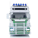 1/14 TOUCAN Painted RC Tractor Truck 6x6 Metal Chassis Remote Control Cars Model Light Sound Smoke