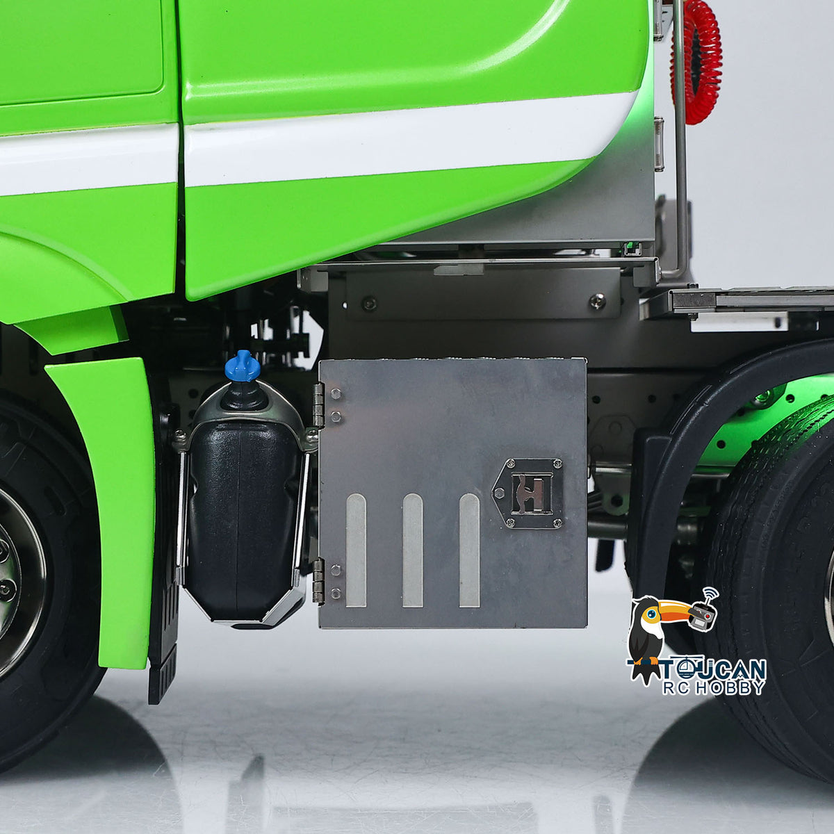 In Stock TOUCAN RC HOBBY Unitru-01 3363 1/14 RC Tractor Truck Remote Control Lorry Car 10*10 Metal Chassis Smoke ST8 Radio Differential Lock RTR Light