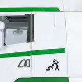 1/14 TOUCAN Painted RC Tractor Truck 6x6 Metal Chassis Remote Control Cars Model Light Sound Smoke