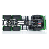 1/14 TOUCAN Painted RC Tractor Truck 6x6 Metal Chassis Remote Control Cars Model Light Sound Smoke