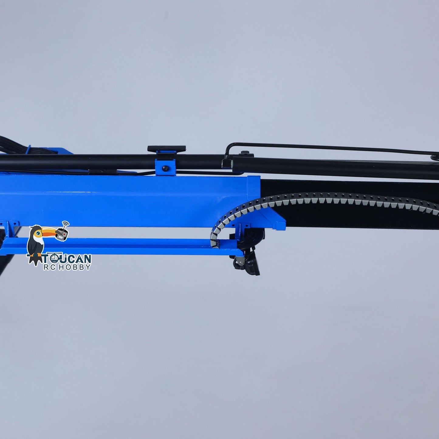 Toucanhobby 1/14 10*10 Metal RC Hydraulic Roll 0n Off Dumper 3 Speed Transmission Rear Axle Steering 9-way Reversing Valve Model