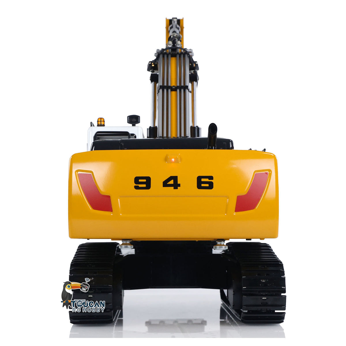 MTM-BA-946 1/14 Scale Heavy Duty Metal Hydraulic Excavator Complete Set w/T12D Radio Without Battery Charger Sound Light