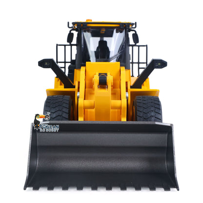 HUINA 1/16 Half Metal Electric Remote Control Loader 552  Mini RC Engineering Vehicle Model Radio Lights Effect Sounds Effects