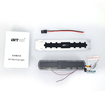 RC-Autos Warnlicht Kabine Rotierende LED für 1/14 Fernbedienung LKW Teile Simulation Fahrzeug Hobby Modell DIY Teile