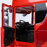 IN STOCK 1/14 RC Tractor Truck 770S 8x8 Metal Chassis Remote Control Lorry Lock Differential 3Speed Cab Suspension Smoking ST8 Battery