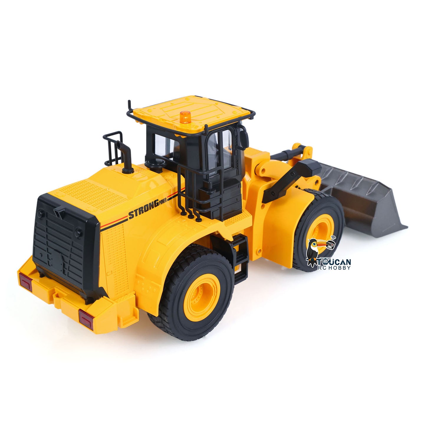 HUINA 1/16 Half Metal Electric Remote Control Loader 552  Mini RC Engineering Vehicle Model Radio Lights Effect Sounds Effects