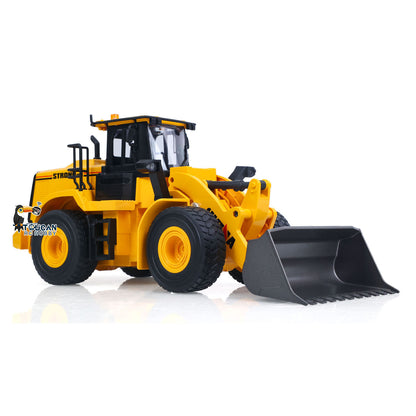 HUINA 1/16 Half Metal Electric Remote Control Loader 552  Mini RC Engineering Vehicle Model Radio Lights Effect Sounds Effects