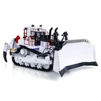 BSM-1-14-BA 1/14 Scale Heavy Duty Metal Hydraulic Bulldozer Complete Set w/PL18EV & Smoking Unit