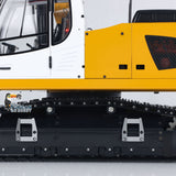 MTM 946 Metal 1/14 RC Hydraulic Excavator Remote Control Digger T12D Radio Controller for Garden Landscaping