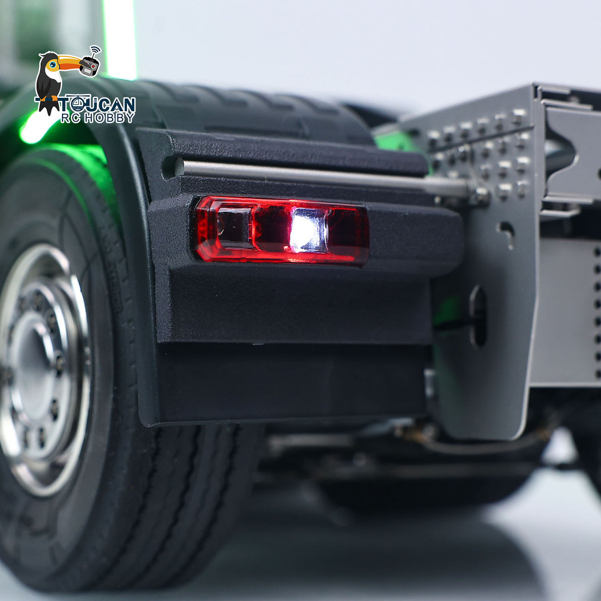 In Stock TOUCAN RC HOBBY Unitru-01 3363 1/14 RC Tractor Truck Remote Control Lorry Car 10*10 Metal Chassis Smoke ST8 Radio Differential Lock RTR Light