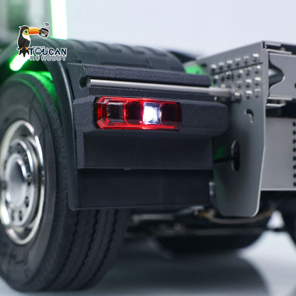 In Stock TOUCAN RC HOBBY Unitru-01 3363 1/14 RC Tractor Truck Remote Control Lorry Car 10*10 Metal Chassis Smoke ST8 Radio Differential Lock RTR Light