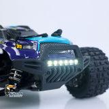 SCY 18101 Muti-Terrain 1/18 2.4GHz Sync Remote Control Off Road Vehicle PVC Body RC Electric Monster Truck Wheelie Bar LED Light