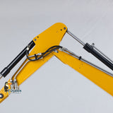 MTM 946 Metal 1/14 RC Hydraulic Excavator Remote Control Digger T12D Radio Controller for Garden Landscaping