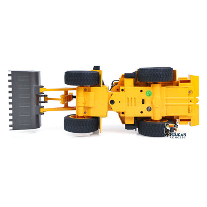 HUINA 1/16 Half Metal Electric Remote Control Loader 552  Mini RC Engineering Vehicle Model Radio Lights Effect Sounds Effects