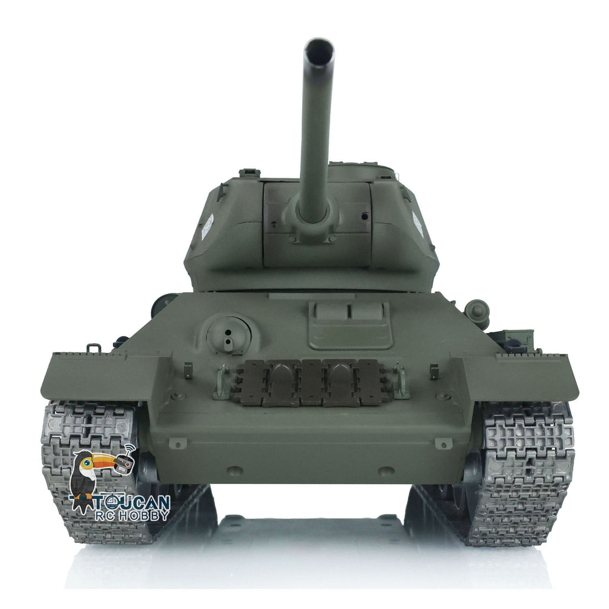 Henglong 1/16 TK7.0 Soviet Union T34-85 3909 RTR RC Tank BB IR Barrel Recoil 360 Degrees Turret Metal Tracks Sprockets Idlers Road Wheels