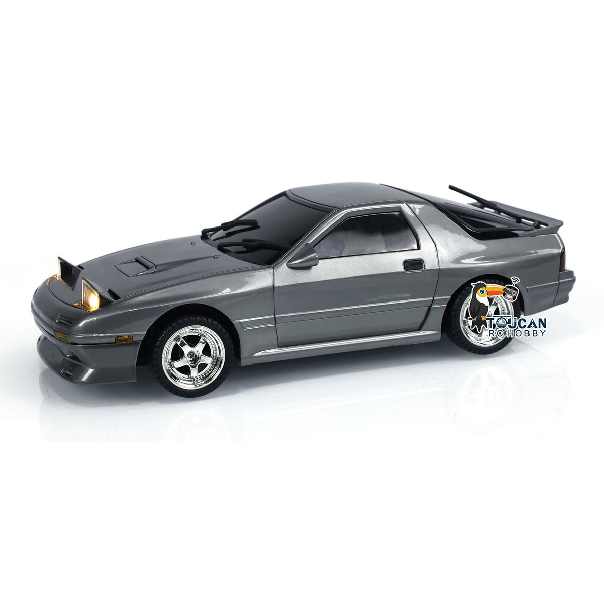 TOUCAN RC HOBBY LDRC 1/18 RX7 RC Racing Car RWD Gyroscope Wireless Control Drift Vehicles LD1802 Premium Mini Drift Design All-Nylon Chassis RC Model
