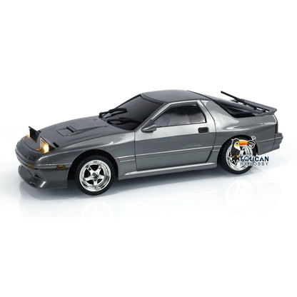 TOUCAN RC HOBBY LDRC 1/18 RX7 RC Racing Car RWD Gyroscope Wireless Control Drift Vehicles LD1802 Premium Mini Drift Design All-Nylon Chassis RC Model