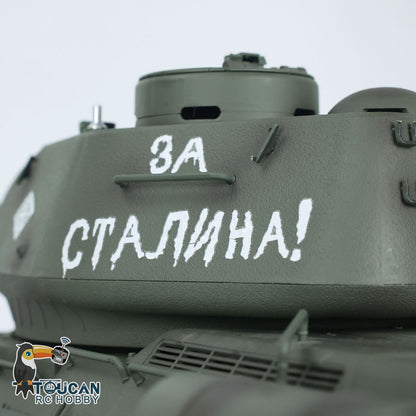 Henglong 1/16 TK7.0 Soviet Union T34-85 3909 RTR RC Tank BB IR Barrel Recoil 360 Degrees Turret Metal Tracks Sprockets Idlers Road Wheels
