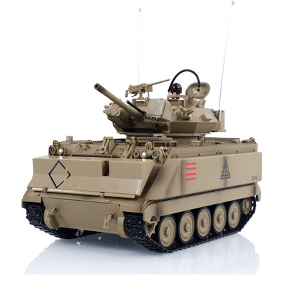 TOUCAN RC HOBBY TD 1/16 RC Military Tank M2412-A M113A1 MRV 320 Turret Rotary Barrel Recoil Elevation Infrared Driving Wheel Idlers Gearbox