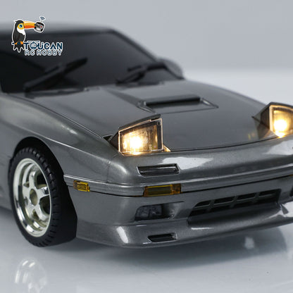 TOUCAN RC HOBBY LDRC 1/18 RX7 RC Racing Car RWD Gyroscope Wireless Control Drift Vehicles LD1802 Premium Mini Drift Design All-Nylon Chassis RC Model