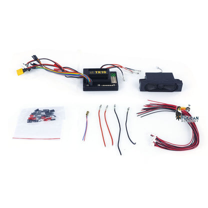 IN Stock HengLong 1/16 Scale RC Radio Control Tank Model DIY Upgrade Modify TK16 TK-16 Mainboard Sound Board Speaker with LED Wires