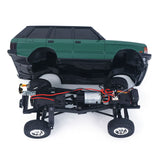 1/18 2.4G RC Rock Crawler Car LDRC LD18401 4WD Remote Control Climbing Car Simulation SUV Vehicles Brushed Motor ESC Servo RTR