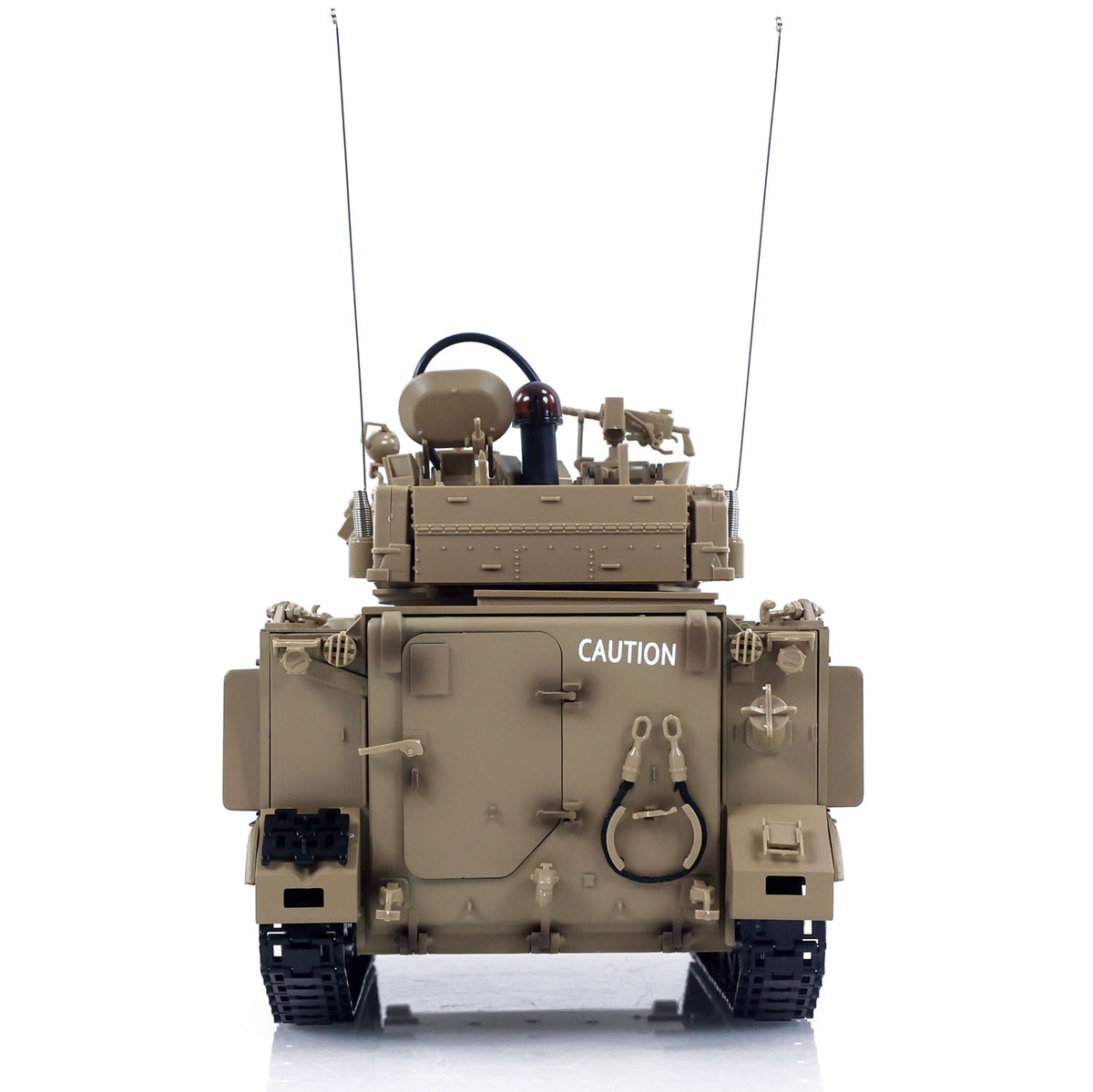 TOUCAN RC HOBBY TD 1/16 RC Military Tank M2412-A M113A1 MRV 320 Turret Rotary Barrel Recoil Elevation Infrared Driving Wheel Idlers Gearbox