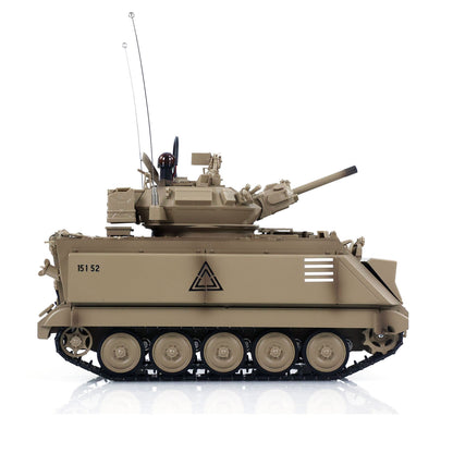 TOUCAN RC HOBBY TD 1/16 RC Military Tank M2412-A M113A1 MRV 320 Turret Rotary Barrel Recoil Elevation Infrared Driving Wheel Idlers Gearbox