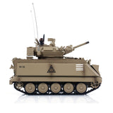 TD 1/16 RC Military Tank M2412-A M113A1 MRV 320 Turret Rotary Barrel Recoil Elevation Infrared Driving Wheel Idlers Gearbox