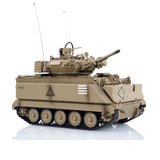 TD 1/16 RC Military Tank M2412-A M113A1 MRV 320 Turret Rotary Barrel Recoil Elevation Infrared Driving Wheel Idlers Gearbox