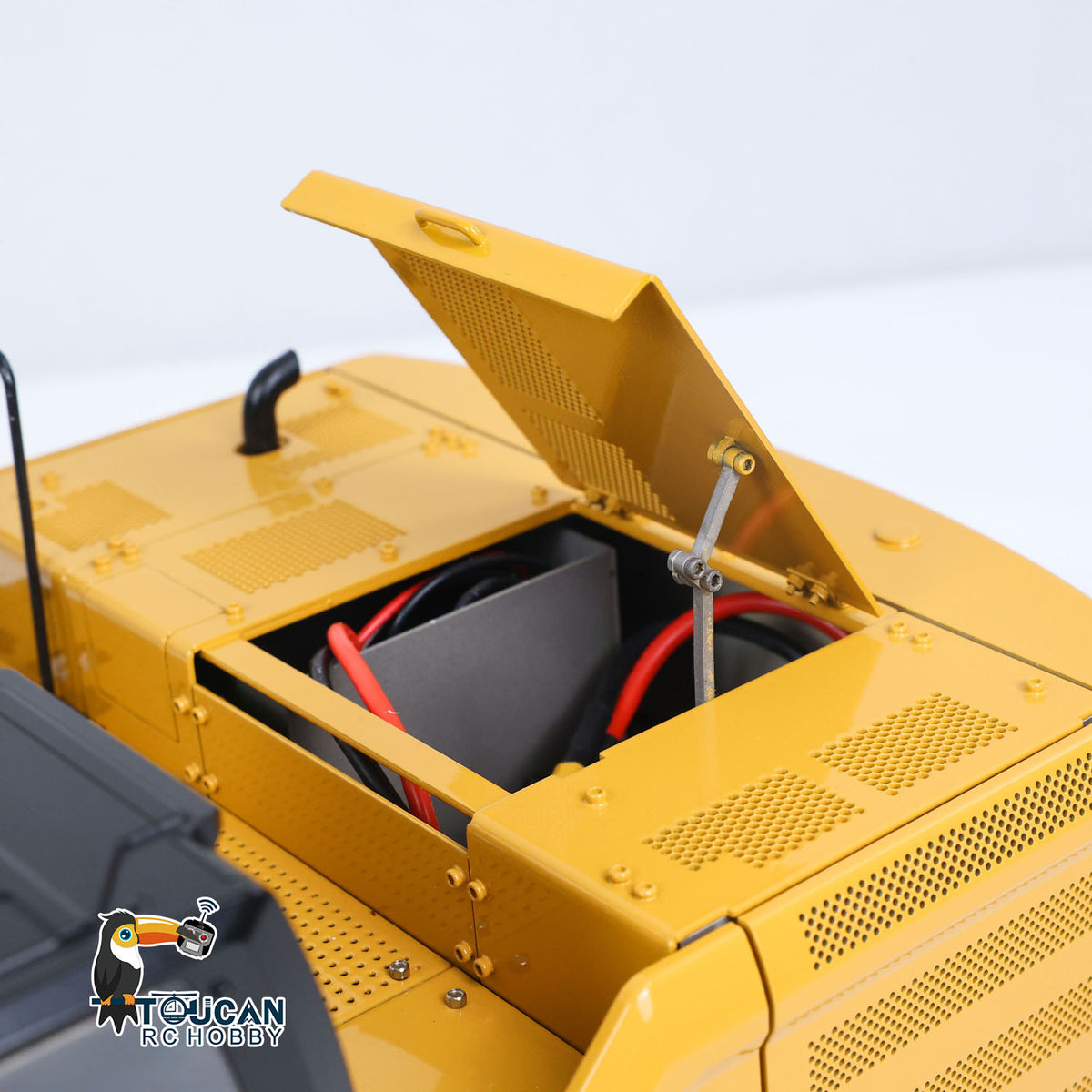 TOUCAN RC HOBBY 320 Metal 1/14 RC Digger Remote Control Hydraulic Excavator Engineering Vehicle Brushless Motor ESC for Model Enthusiasts