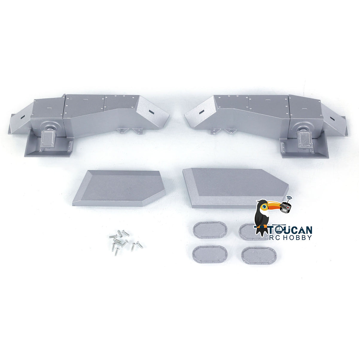 TOUCAN RC HOBBY Metal Decorative Parts for 1/16 Heng Long RC Tank M1A2 Abrams 3918 Radio Controlled Armored Model Military Vehicle Painted