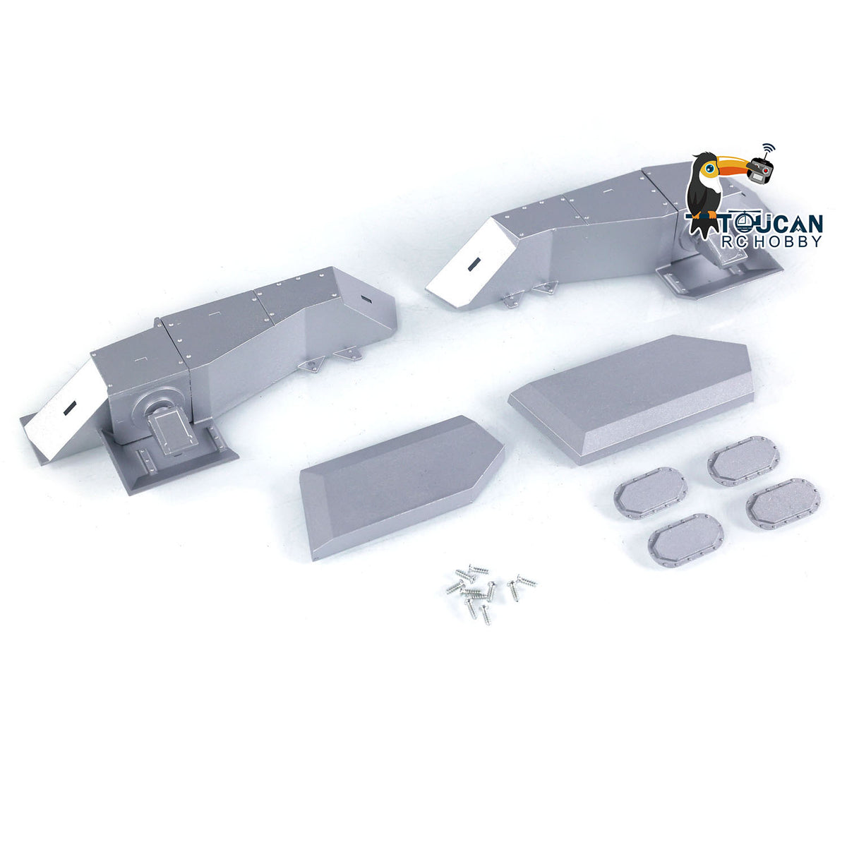 TOUCAN RC HOBBY Metal Decorative Parts for 1/16 Heng Long RC Tank M1A2 Abrams 3918 Radio Controlled Armored Model Military Vehicle Painted