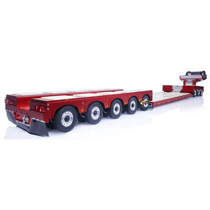 TOUCAN RC HOBBY DG-996 8 Axles 1/14 RC Hydraulic Trailer Metal 5+3 Hydraulically Suspended Remote Controlled Truck ESC Servo Motor