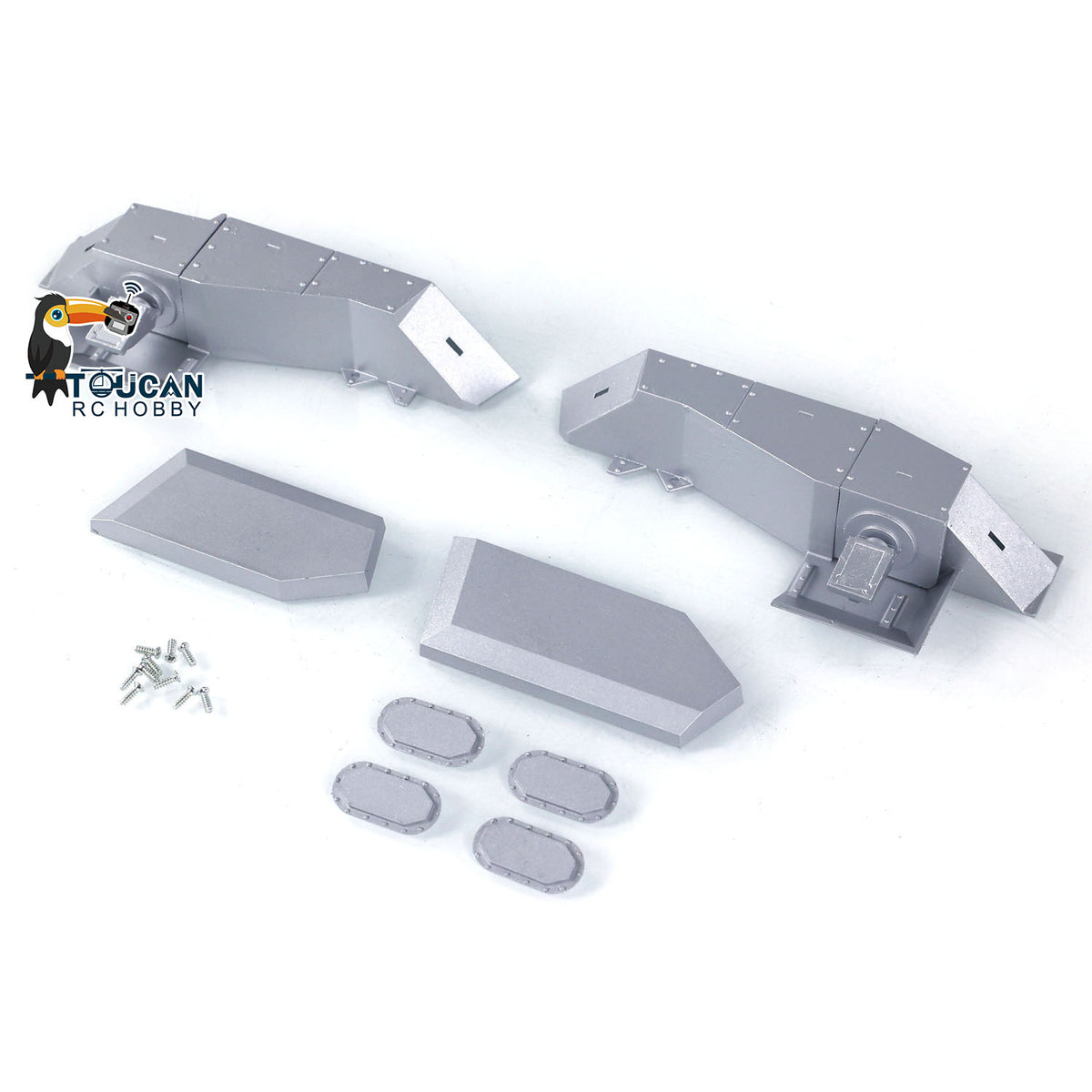 TOUCAN RC HOBBY Metal Decorative Parts for 1/16 Heng Long RC Tank M1A2 Abrams 3918 Radio Controlled Armored Model Military Vehicle Painted