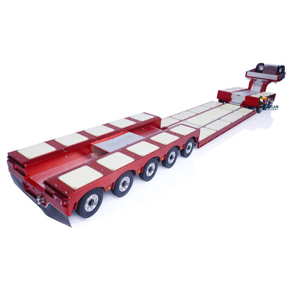 TOUCAN RC HOBBY DG-996 8 Axles 1/14 RC Hydraulic Trailer Metal 5+3 Hydraulically Suspended Remote Controlled Truck ESC Servo Motor