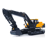 Super Frog Metal 1/14 Remote Control Hydraulic Excavator E400 Pro 9CH Valves 2Arms RC Digger 3 Pump Frsky XE Radio No Battery