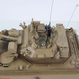 TD 1/16 RC Military Tank M2412-A M113A1 MRV 320 Turret Rotary Barrel Recoil Elevation Infrared Driving Wheel Idlers Gearbox