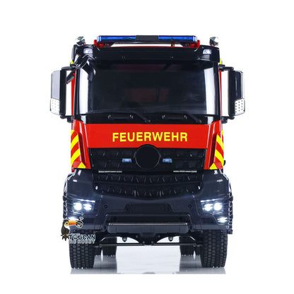 1/14 RTR Elektro-Modellauto 4X4 Metallachsen Getriebe Fernbedienung Feuerwehrfahrzeug BZ Flysky i6S Radio 2Speed Licht Sound