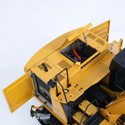 TOUCAN RC HOBBY 320 Metal 1/14 RC Digger Remote Control Hydraulic Excavator Engineering Vehicle Brushless Motor ESC for Model Enthusiasts